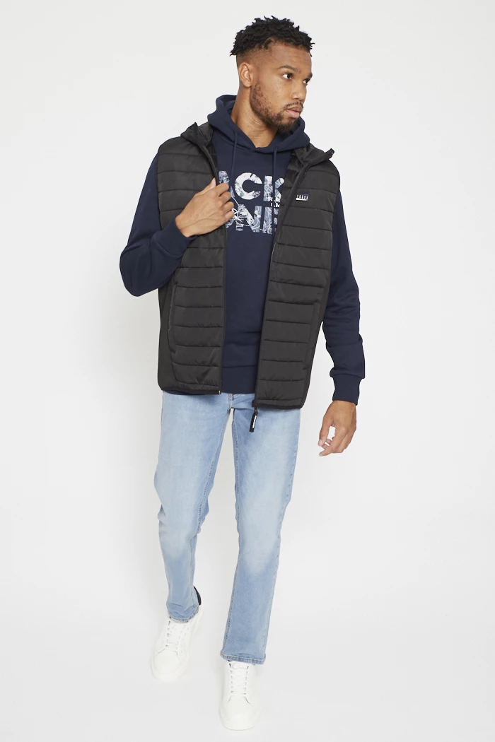 Doudoune courte Will à capuche Homme JACK & JONES à prix dégriffé ! | -  Degriffstock