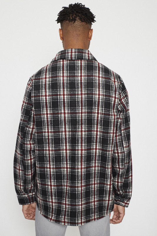 surchemise à carreaux black jack & jones