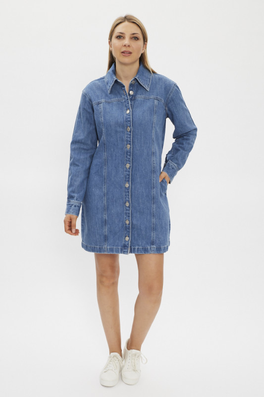 Robe en jean femme