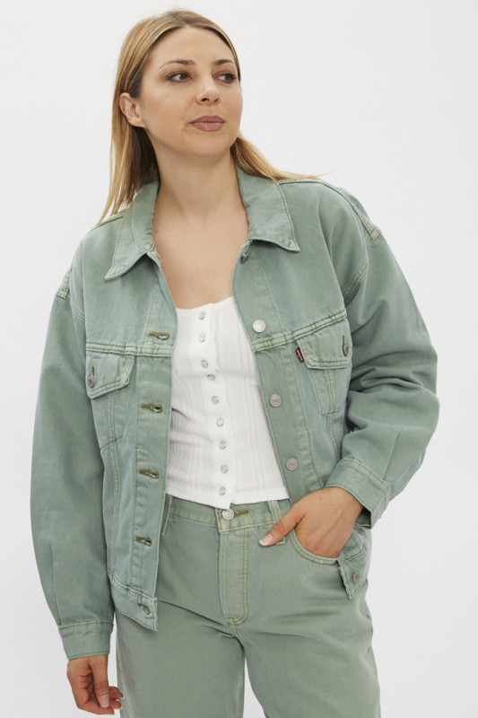 Veste en denim vert Levi's