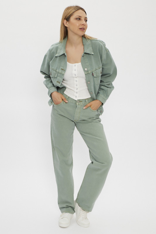 Veste en jean pour femme