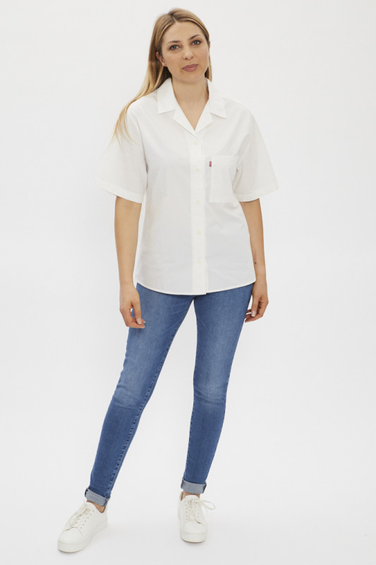jeans skinny pour femme bleu denims de la marque Levi's
