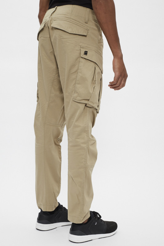 Pantalon cargo beige