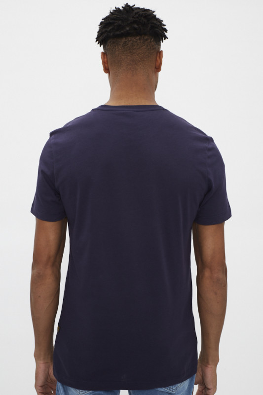 T-shirt manches courtes G-star bleu marine