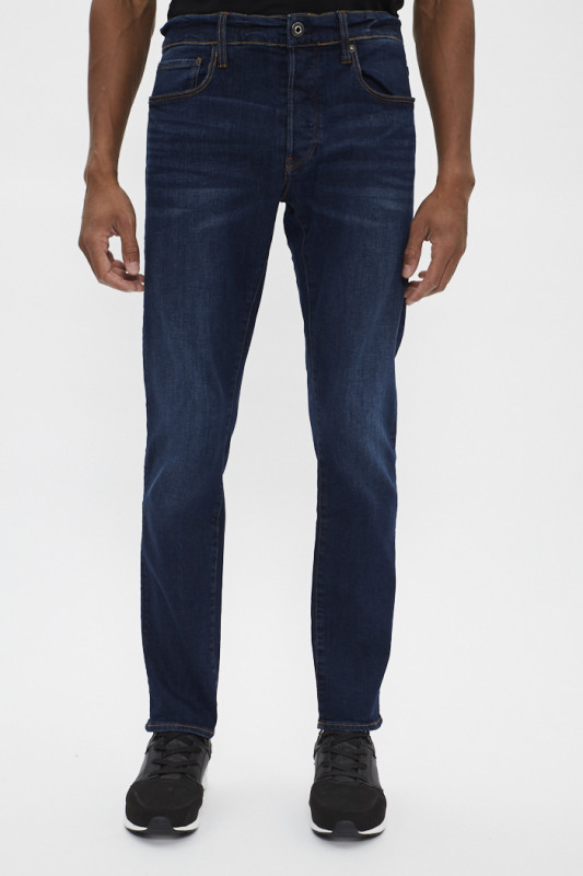 Jeans bleu délavé G-star raw pour homme