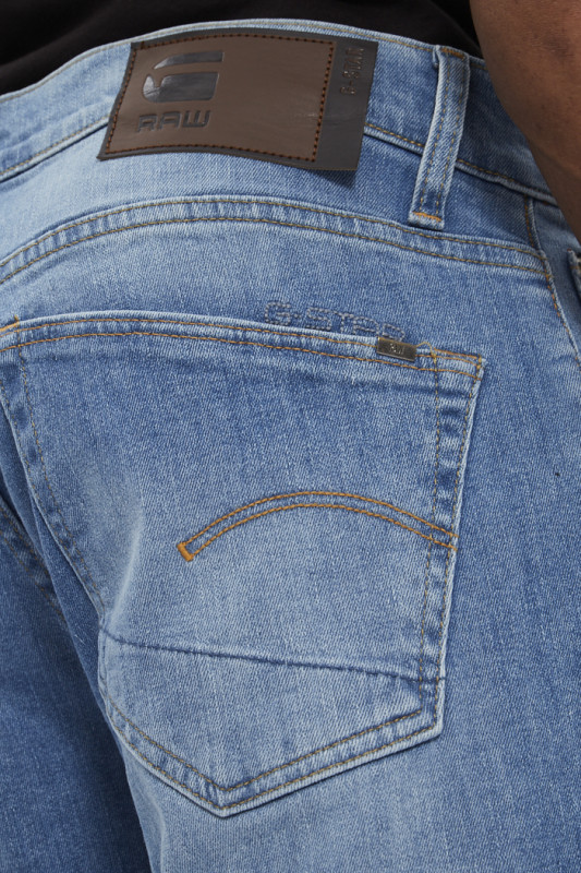 Jeans slim 3301 bleu délavé pour homme G-Star