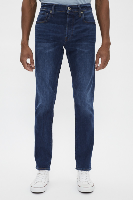 Jeans bleu délavé slim G-star