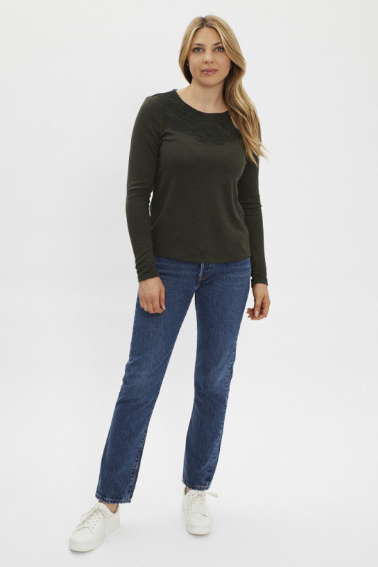 pull femme JDY col rond