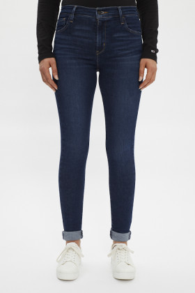 jeans dark blue femme levi's
