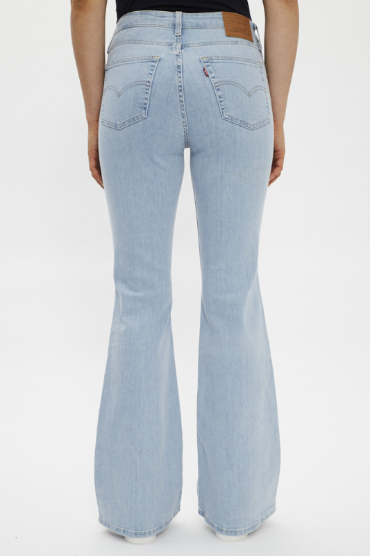 jeans délavé coupe flare pour femme Levi's