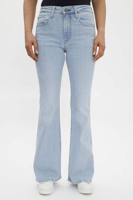 jeans bootcut levi's pour femme effet délavé