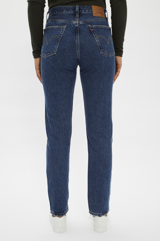 Jeans 501 coupe droite brut pour femme levi's