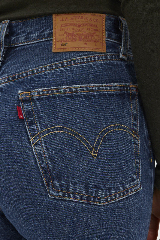 501 pour femme dark indigo levi's