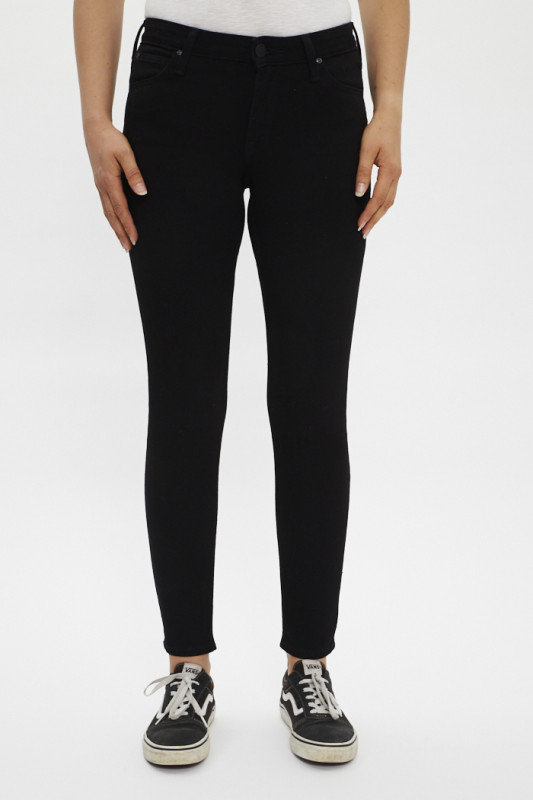 jeans noir scarlett coupe skinny Lee