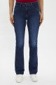 Jeans bootcut modèle EVIE bleu foncé