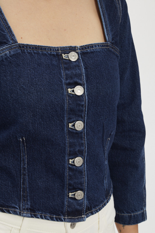 chemisier femme Milo Levi's en jean