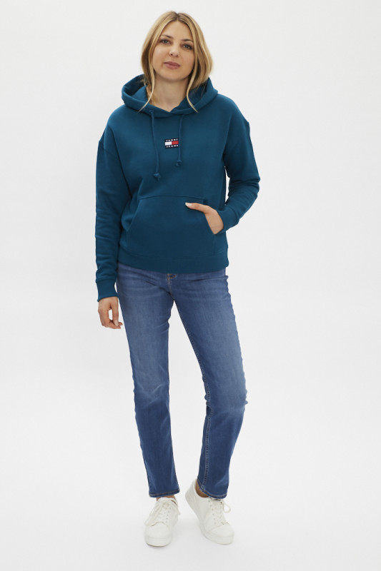 sweatshirt bleu navy pour femme Tommy Hilfiger