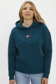 Sweatshirt turquoise 100% coton