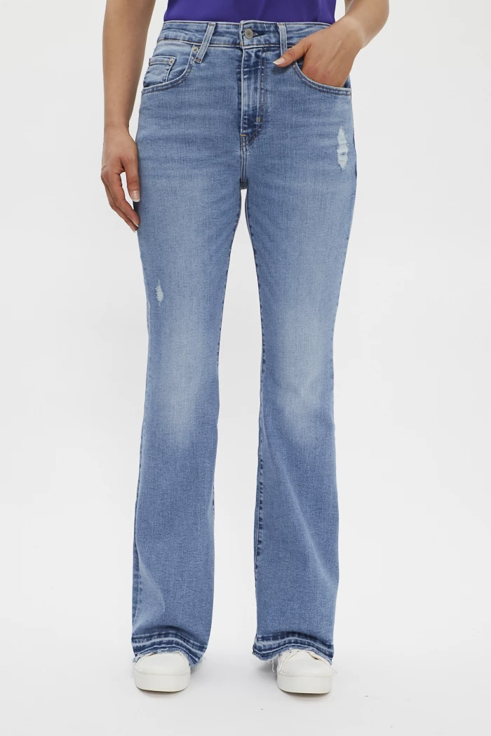 Jeans 726 évasé taille haute pour femme Levi's Destock Jeans