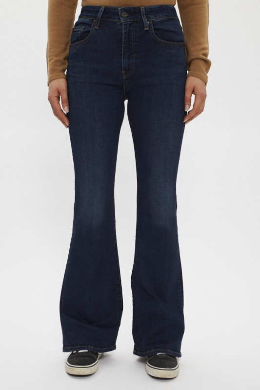 Jeans 726 High Rise Flare pour femme Levi's en coton mélangé