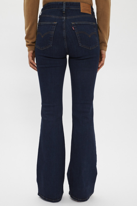 Jeans 726 High Rise Flare bleu foncé femme Levi's