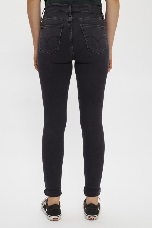 Jeans 720 hirise super skinny noir pour femme levis'