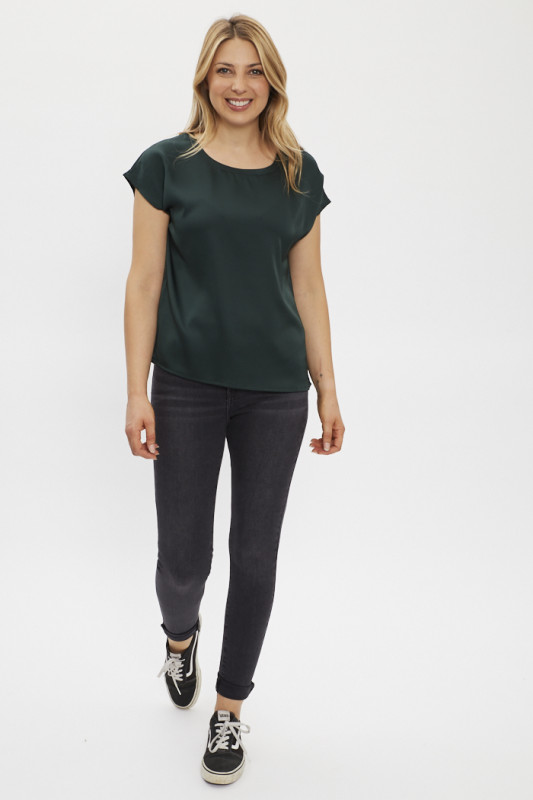 Jeans 720 hirise super skinny noir pour femme en coton mélangé