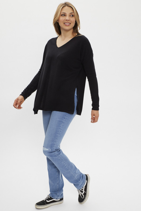 Jeans 724 coupe droite bleu délavé en coton et élasthanne