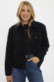 Veste Sherpa Trucker noire