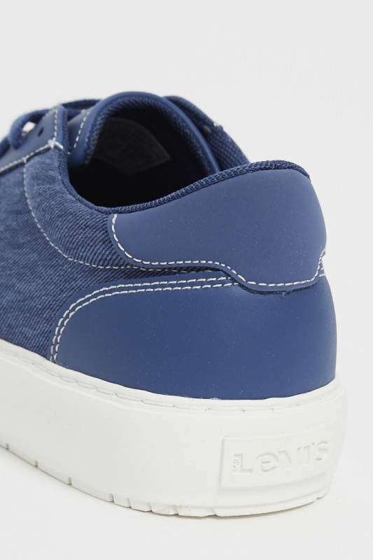 Sneakers Woodward bleu jean levi's bleu indigo pour homme