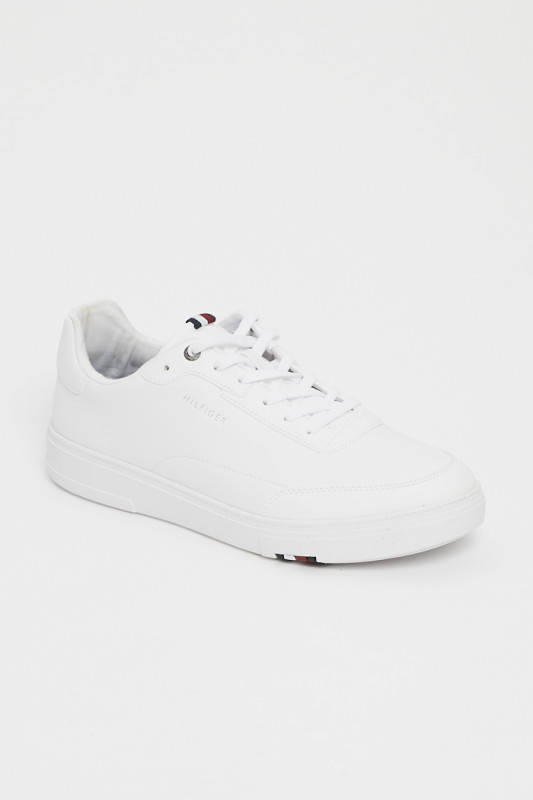 Baskets blanches à lacets pour homme Tommy Hilfiger