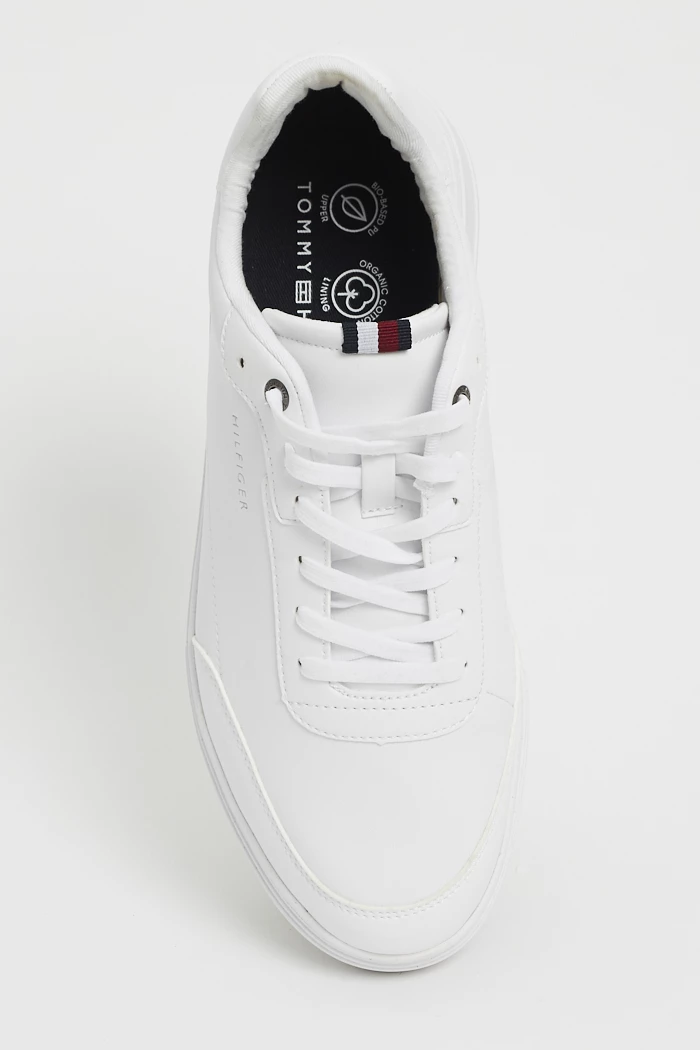 Tommy Jeans Chaussure Homme TOMMY HILFIGER BLANC pas cher - Baskets basses homme  TOMMY HILFIGER discount