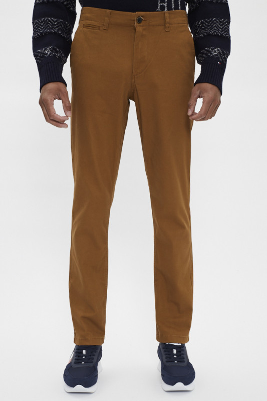 Pantalon chino camel homme Jack & Jones coupe slim