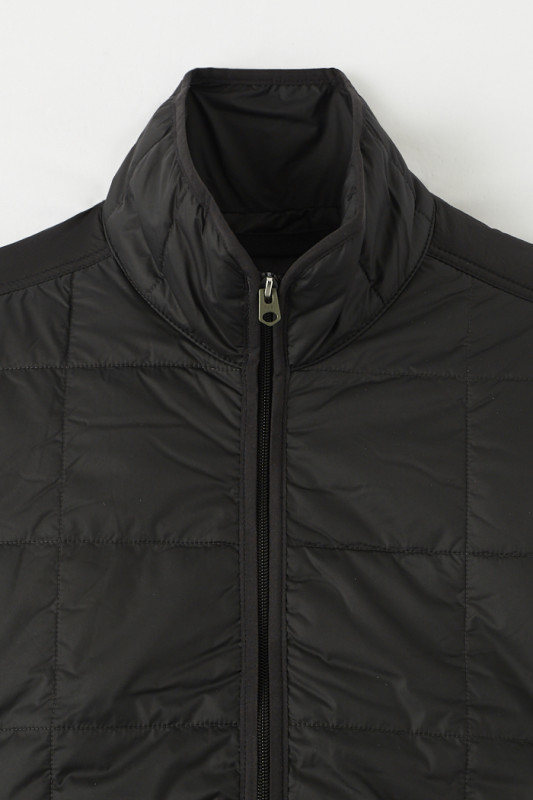 Veste matelassée légère noire homme G-Star col montant