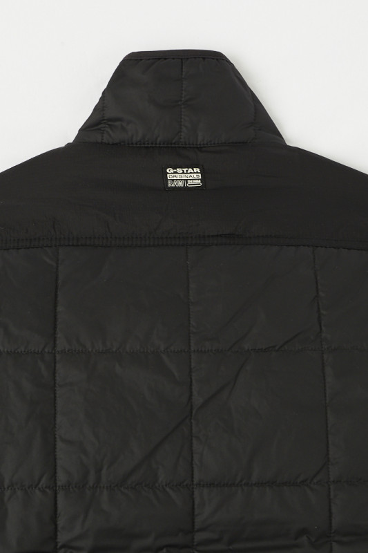 Veste matelassée légère noire homme G-Star manches longues
