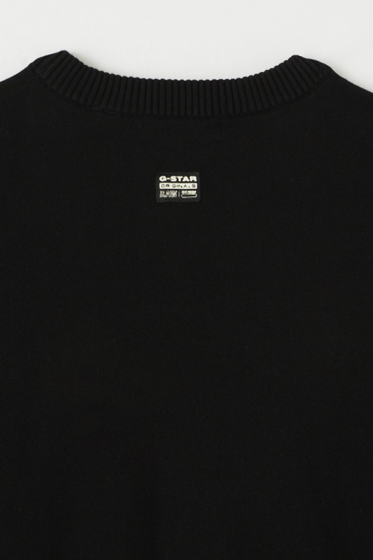 Pull noir Classic Sport homme G-Star manches longues