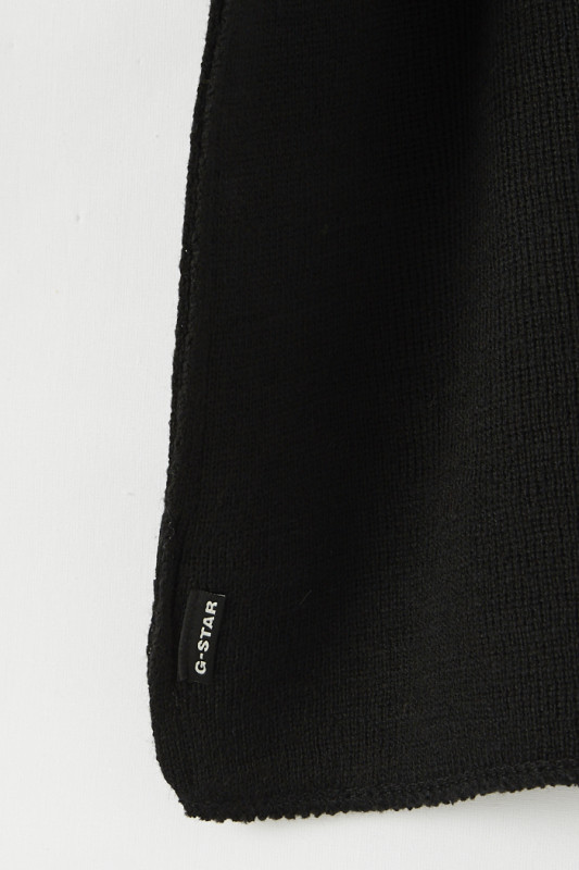 Echarpe Effo noire homme G-Star tricotée