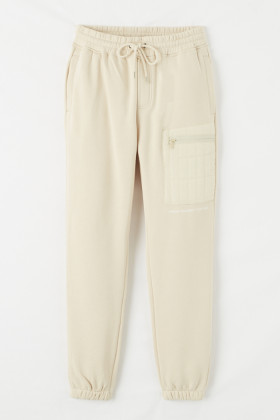 Pantalon de jogging crème homme