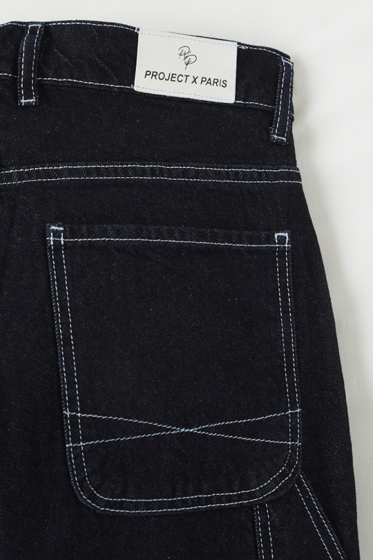 Jeans regular bleu foncé Project X pour homme coupe regular