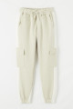 Pantalon de jogging gris clair