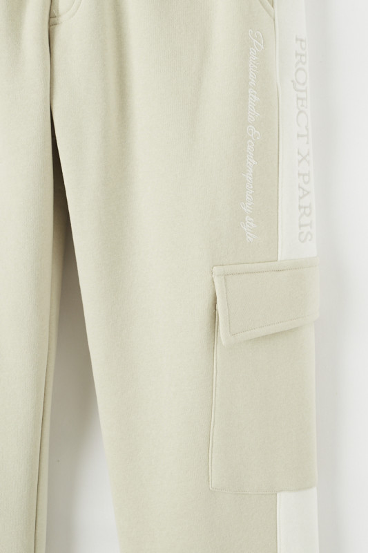 Pantalon de jogging gris clair homme Project X Paris coupe standard