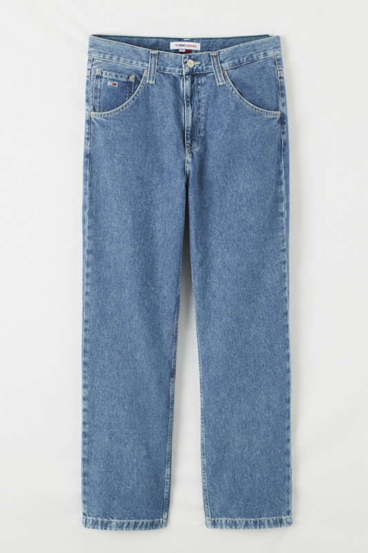 Jeans baggy confort 100% coton homme