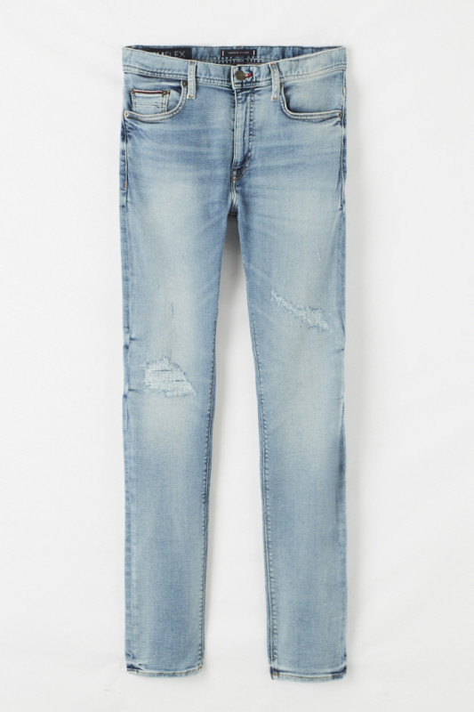 Jeans slim Bleecker effet usé homme Tommy Hilfiger