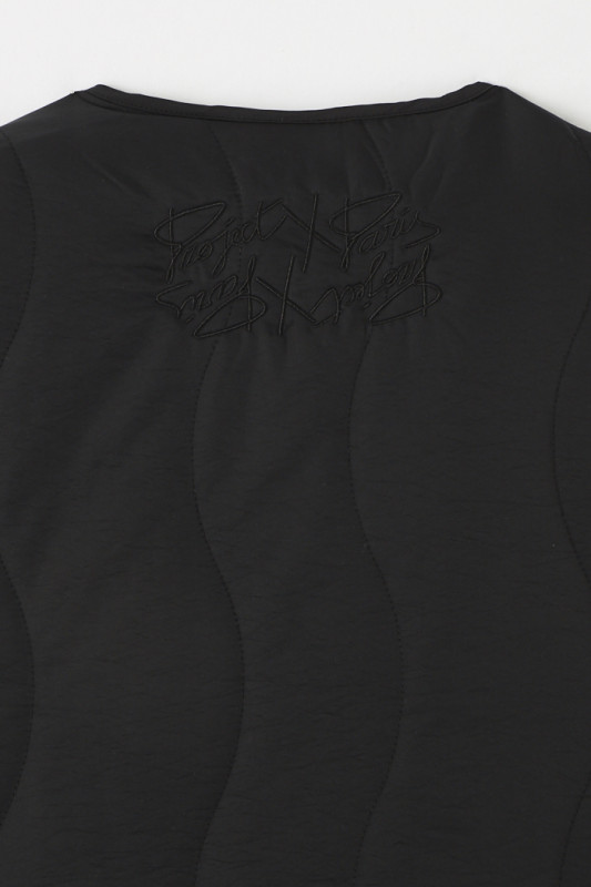 Gilet sans manches noir pour homme Project X Paris