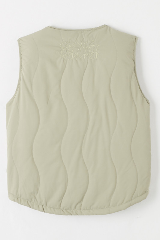 Gilet sans manches beige homme