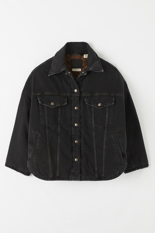 Veste en jean Fly Trucker pour femme