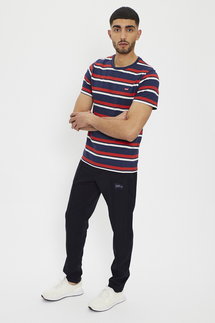 Pantalon de jogging bleu marine homme Tommy Hilfiger Destock Jeans