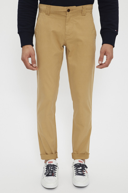 Chino slim Scanton beige homme
