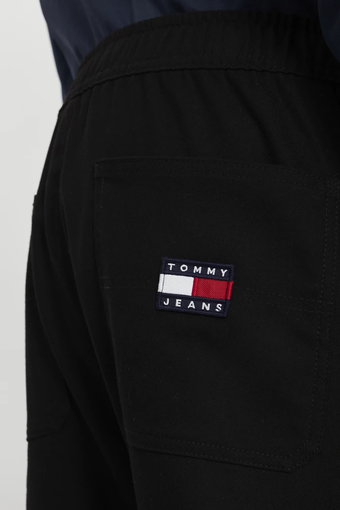 Pantalon chino noir coupe confort homme Tommy Hilfiger Destock Jeans