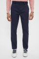 Pantalon chino slim bleu marine